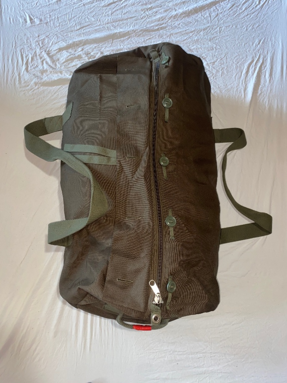 Large Military Duffle Bag Genuine Canadian Armed Forces Vintage